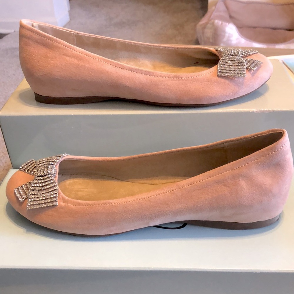 Jessica Simpson suede flats